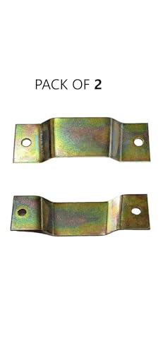 Image of Fan Wall Mount Bracket (Pack of 2) FC - 0002 for Wall Fan clamp - Brackets + Screws + Plugs + Plate Washer