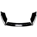 Auto Frontspoiler Für Ford Für Fiesta MK6 Für MK7 Für ST Für B-Max B232 2012-2017 Auto-Frontspoilerlippe Spoiler Vorne(Glänzend schwarz)