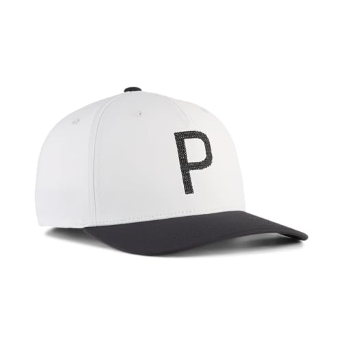 PUMA Crafted P Golf HAT Warm White-PUMA Black Adult