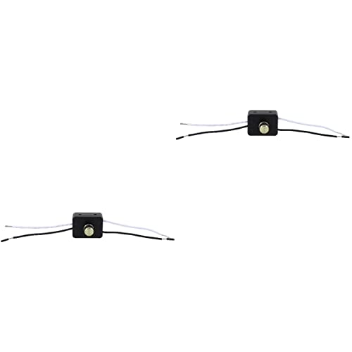 VILLCASE 1Pc Durable Table Lamp Knob Rotary LED Light Switch Dimming Control for Table Lights Bronzed Finish Craftsmanship