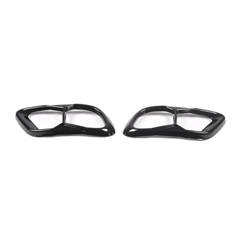 Cubierta silenciador trasero coche, elegancia urbana para escape de modelos X5 X6 X7 M60