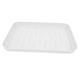 OHPHCALL Shoe Tray for Entryway Indoor Outdoor Boot Rack Organizer Material Drip Catching Edge Sturdy Shoes Container