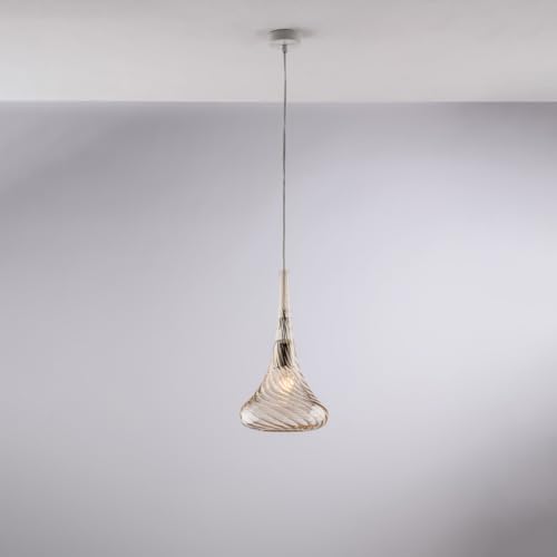 Nemesi suspension fer 1 lumière pour remplacer un plafonnier éblouissant