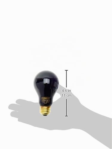 Exo Terra Night Heat Lamp, Mondscheinlampe für Reptilien und Amphibien, 50W, Fassung E27