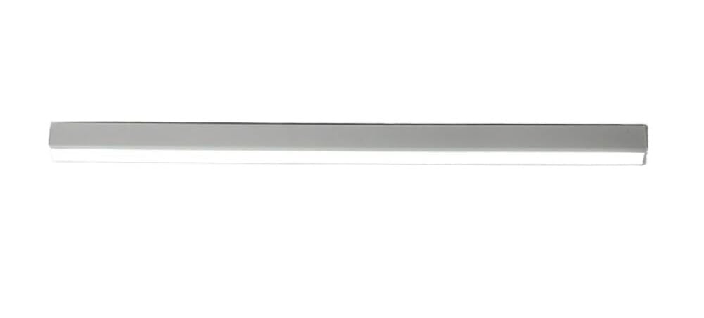 Liniowa lampa sufitowa LED 32 W, czarna listwa, montaż podtynkowy, nowoczesna minimalistyczna lampa taśmowa do kuchni, wyspy, salonu, korytarza
