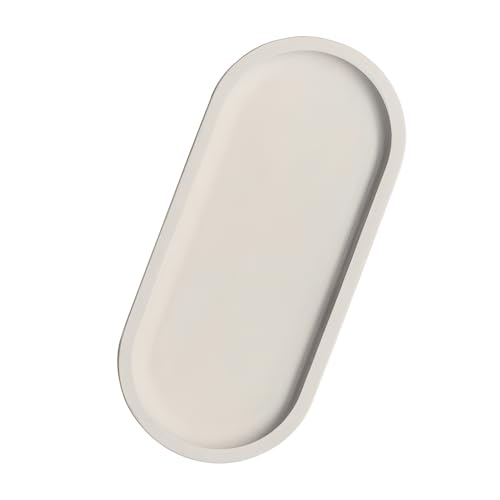 Diatomaceous Earth Sink Caddy, Water Absorbing Dish Soap Holder Reversible Sink Tray for Kitchen, Living Room, Bathroom, Sink