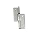 304 Stainless Steel Hinge 2-Inch Suitable Industrial Machinery Doors Detachable Up and Down 1Pcs(Right)