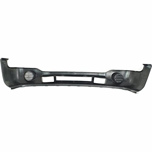 Viraze 1Pc Lower Black Abs Plastic Bumper Cover Without Fog Lamps #TOP28
