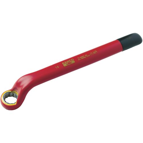 BAHCO(�o�[�R) Insulated Offset Ring Spanner 1000V�≏�d�l�I�t�Z�b�g�Ќ����K�l 10mm 2MV-10