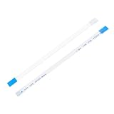 [FEATURE]: Câble plat flexible FFC, conducteur en cuivre étamé et matériau d'isolation en PET, flexible et durable, peut être facilement plié dans des espaces restreints sans compromettre. Chaque extrémité du câble FFC est renforcée avec des nervures pour une insertion facile ou une protection contre les tensions.