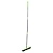 Rengue Telescopic Floor Broom, 48 Inch, Pet Hair Removal, MultiSurface, Pink Green Black Blue Telescopic Floor Broom, Rubber and PP Material, Nan Household Daily Necessities (Green)