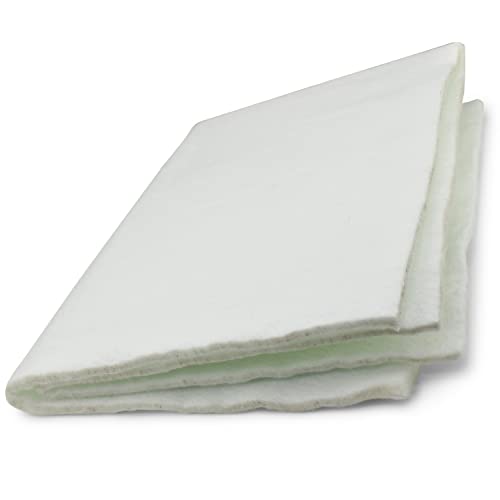 Easyboost Laine de verre cartouche silencieux de pot d'échappement 50 x 70cm haute température pour moto scooter mobylette roche