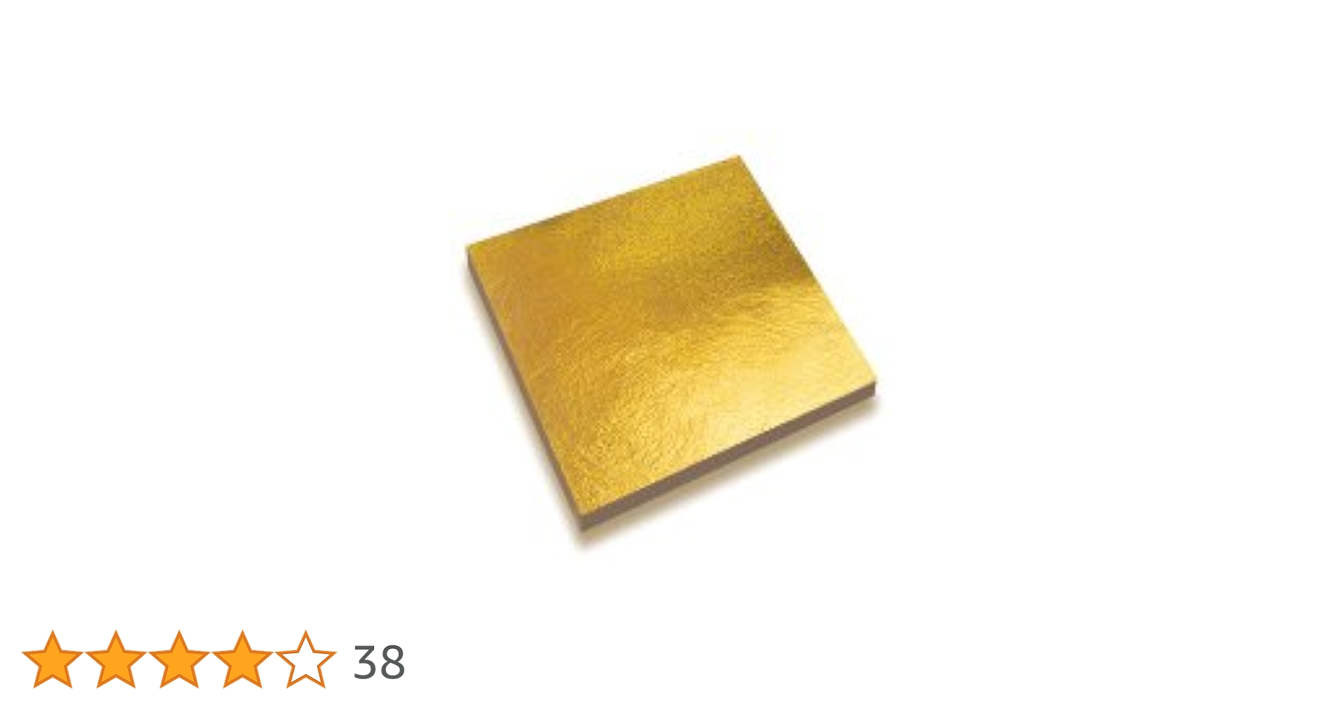 Amazon | 純金箔 金箔 工芸用 24K 10枚 日本製の金箔 金沢 金色