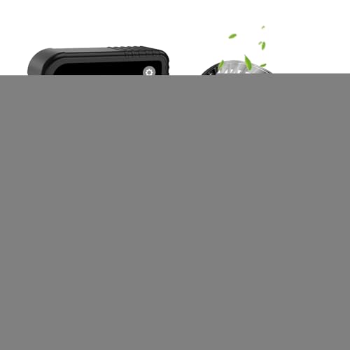 Ventilador Para De Cultivo - 360° Ventilador Giratorio Para Ventilación Interior,Dispositivo de Ventilación para Aves de Corral | Para Baño Ático Cocina Garaje Invernadero Dormitorio Cobertizo Patio