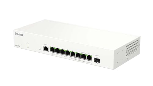 D Link DBR 700 Business Router – 2,5G Dual WAN, Equilibrio de Carga y Conmutación por Error, VPN (IPSec, WireGuard, OpenVPN), Cortafuegos, Puerto SFP, Gestión Centralizada de Ap para hasta 15 APs