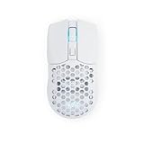 Pwnage Ultra Custom Wireless Symm 2 - Black Ultra Lightweight Honeycomb Design Gaming Mouse 3370...