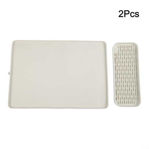 Alfombrilla de silicona para máquina de café ideal para proteger encimeras blancas 7