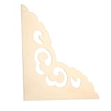 Montage facile : chaque ensemble de protections d’angle pour meubles est conçu pour une fixation simple, permettant aux propriétaires de rénover leurs armoires sans effort. protections de bords d’armoires, quincaillerie d’angle de style antique