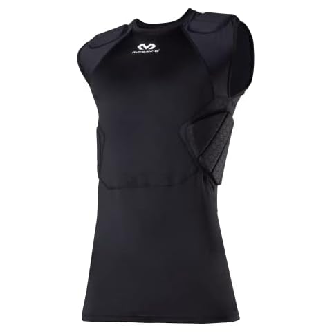 McDavid Rival Integrated Shirt/5-Pad Black AL Cover