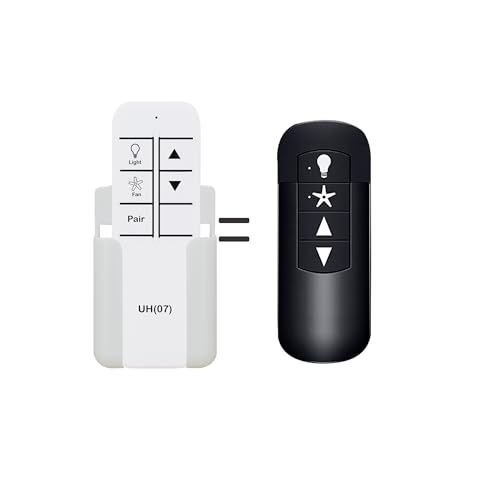 Replacement for Hunter Ceiling Fan Remote Control K6266-02,K6266-03,K6266-04,K6266-13,Compatible with Green Receiver Only (Not for Black/Blue/White Receivers)