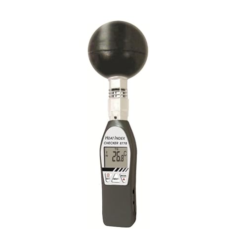 Testeur de température AZ-8778 WBGT avec boule noire pour prévenir les coups de chaleur