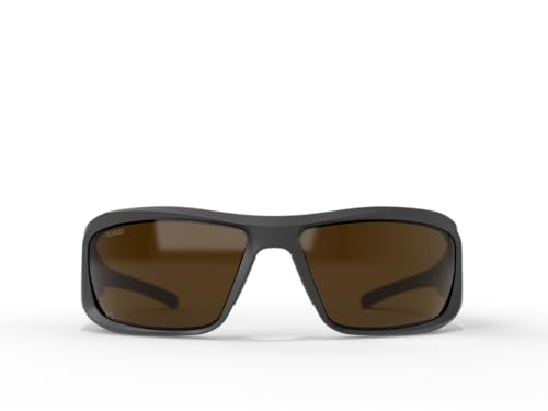 EDGE Brazeau Safety Glasses, Polarized Lenses, Non-Slip, Impact/Scratch Resistant, 99.9% UV Protect, ANSI Z87 Rated2