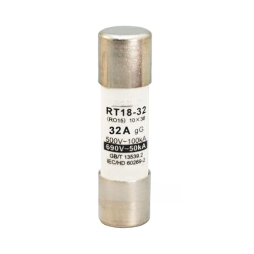 Fusible RT18-32 10 * 38mm stoppant les courts-circuits instantanément