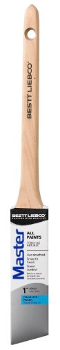 Bestt Liebco 552564100 Master Polyester/Nylon Thin Angle Sash Brush 1 in.
