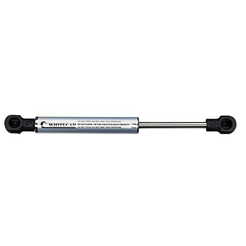 Whitecap G-3040SSC Stainless Steel Gas Spring - 7"" to 10"", 40 lbs, Black #1