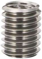 10Pcs M8 to M6 Thread Reducer, Self Tapping Thread Insert Stainless Steel Repair Insert Nut M8 Female M6 Male Thread Conversion Kit for Plumbing Connection