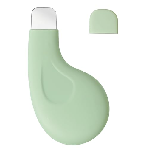 Herramientas Para Eliminar Puntos Negros, Removedor De Puntos Negros De Silicona Para La Nariz, Espátula Para Limpieza Profunda De La Piel, Raspador Facial Suave Y Seguro para la Piel y la Nariz