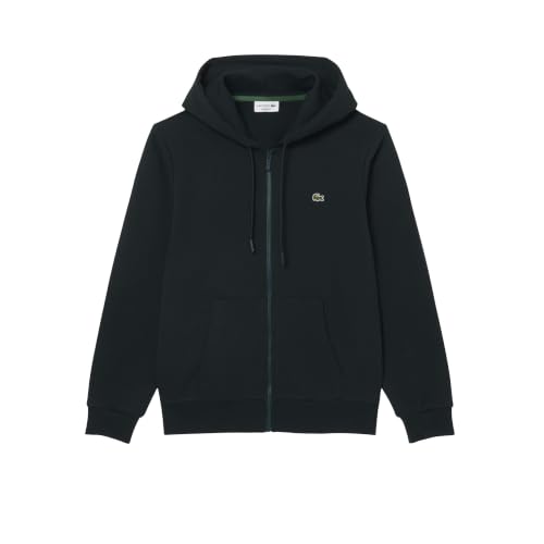 Image of Lacoste Men's Classic Fit Zipped Fleece Sweatshirt