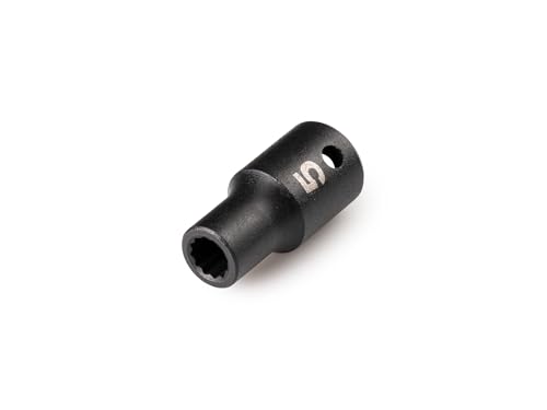 Image of TEKTON 1 /4 Inch Drive x 5 mm Shallow 12-Point Impact Socket | SID02304