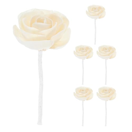 6 unidades Difusores de flores de madera Sola 5.7 pulgadas