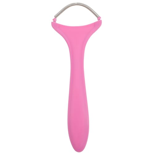 GANAZONO Depiladora Facial Manual con Resorte para Superior Barbilla Frente Herramienta Portátil de Eliminación de Duradera Químicos para Mujer