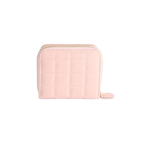 LM Quilted Zip Mini Wallet (PINK)2