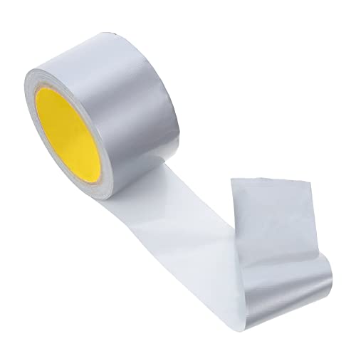 Operitacx 1 Roll Duct Tape Foil Tape Ductwork Tape Carpet Sticky Tape Dryer Vent Tape Painters Tape 1 Inch Wide Waterproof Double Sided Tape Multi-Function Sealing Tape Holder Paper Major