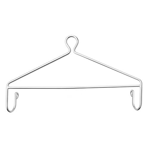 Image of Baby Cradle Hanger Steel | Supports Up to 25Kg | Strong Metal | for Thottil Swing Jhula Palna | Silver | Without Hole