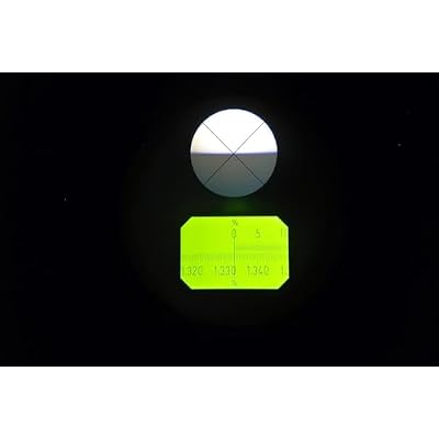 Monocular Abbe Refractometer Lab Refractometer with Accuracy 0.0002 Measuring Range 1.3000-1.7000 nD 0.0-95% Brix