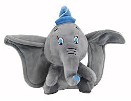 BoomBeauty ute Soft Stuff Animals Big-Ear Elephant Soft Toys for Kids, Children, Gift for Kids (Make in Indian)(Grey)