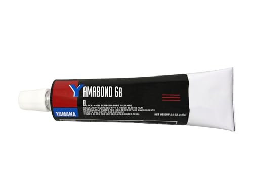 Yamaha Original OEM Yamalube ACC-YAMAB-ND-6B Yamabond Silicone Based High Temperature Sealer- (1) 3.5 Ounce Tube