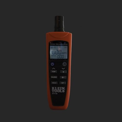Klein Tools ET110 Co Meter, Carbon Monoxide Tester And Detector thumb #6