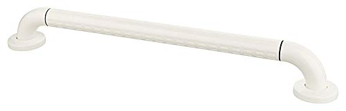 flexilife Haltegriffe für Senioren, cremeweiß/elfenbein - Badewannengriff Duschgriff für die Wand-Montage - Griffe für Dusche, Bad oder Badewanne (L - 63,5 cm) Cover