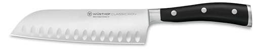 Foto von WÜSTHOF Classic Ikon Santoku 17 cm, Schwarz