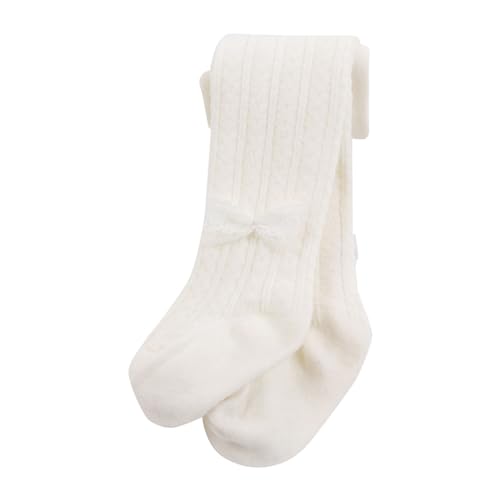 Baby Girls Leggings Pantyhose Soft Stretchy Tights Stockings Spring Basic Ribbed Knit Legging with Bowknot