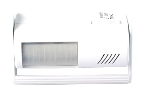 Alarma de Presencia con Sensor de Movimiento, Sonido y luz, Ideal para Seguridad en hogares y oficinas.