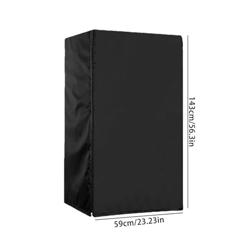 Housse de protection pour réfrigérateur extérieur en tissu Oxford imperméable - 5
