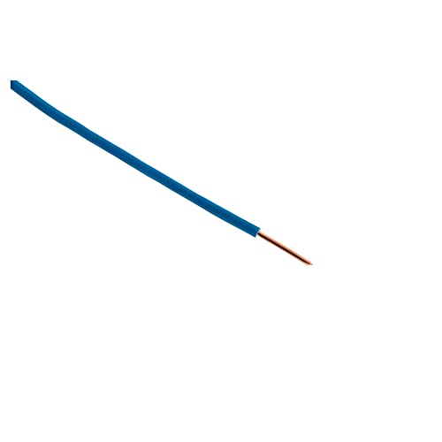 Zenitech-Fil d'alimentation électrique HO7V-U 1,5mm² Bleu - 10m