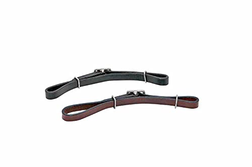 Western sotto il mento in pelle Curb Strap - Chin