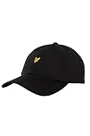 Lyle & Scott Mens Cotton Classic Baseball Cap - Jet Black - One Size